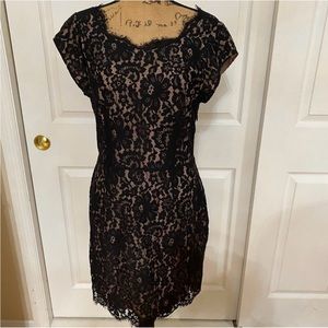 JOIE - Black Lace Cocktail Dress